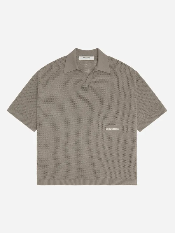 resort knit polo sage made by about:blank
