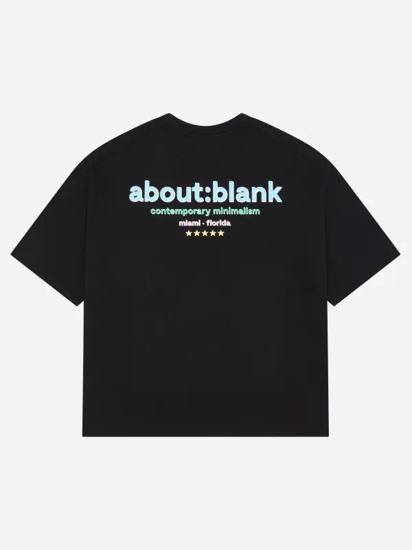 vercetti t-shirt black made by about:blank
