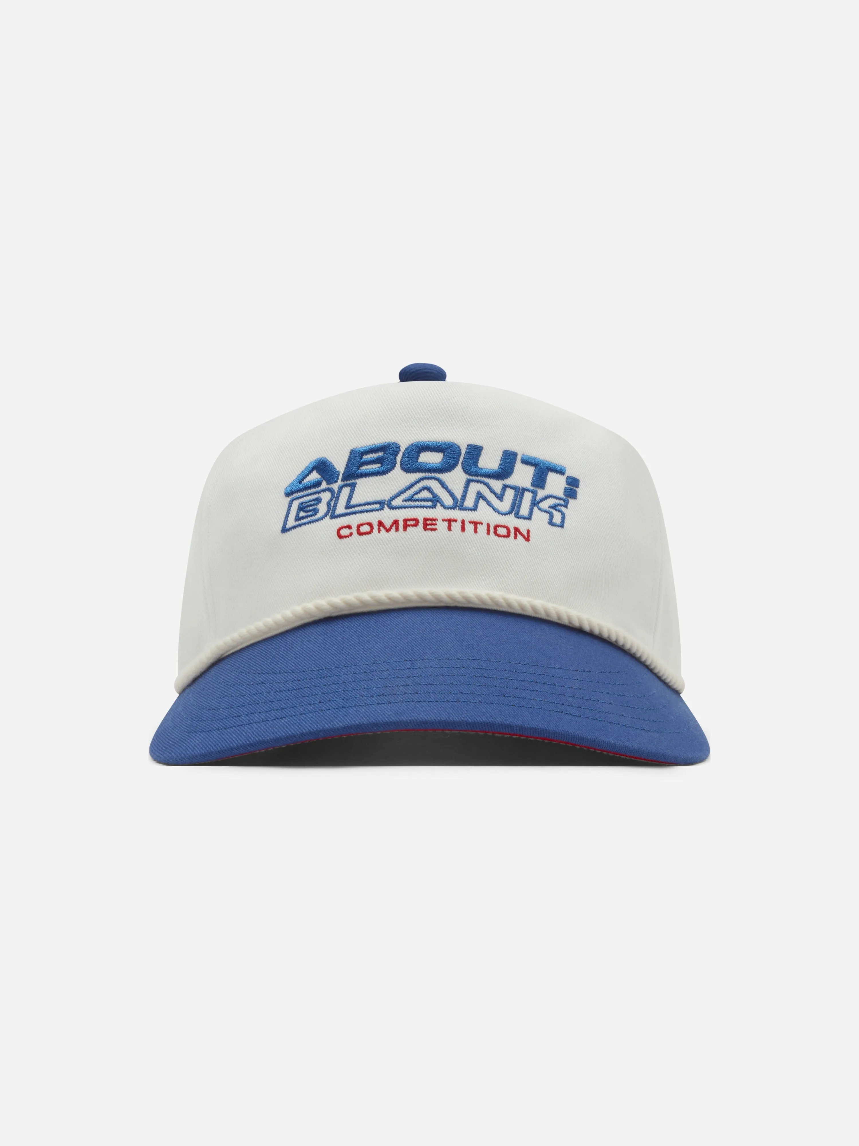 competition cap ecru/navy sold by about:blank