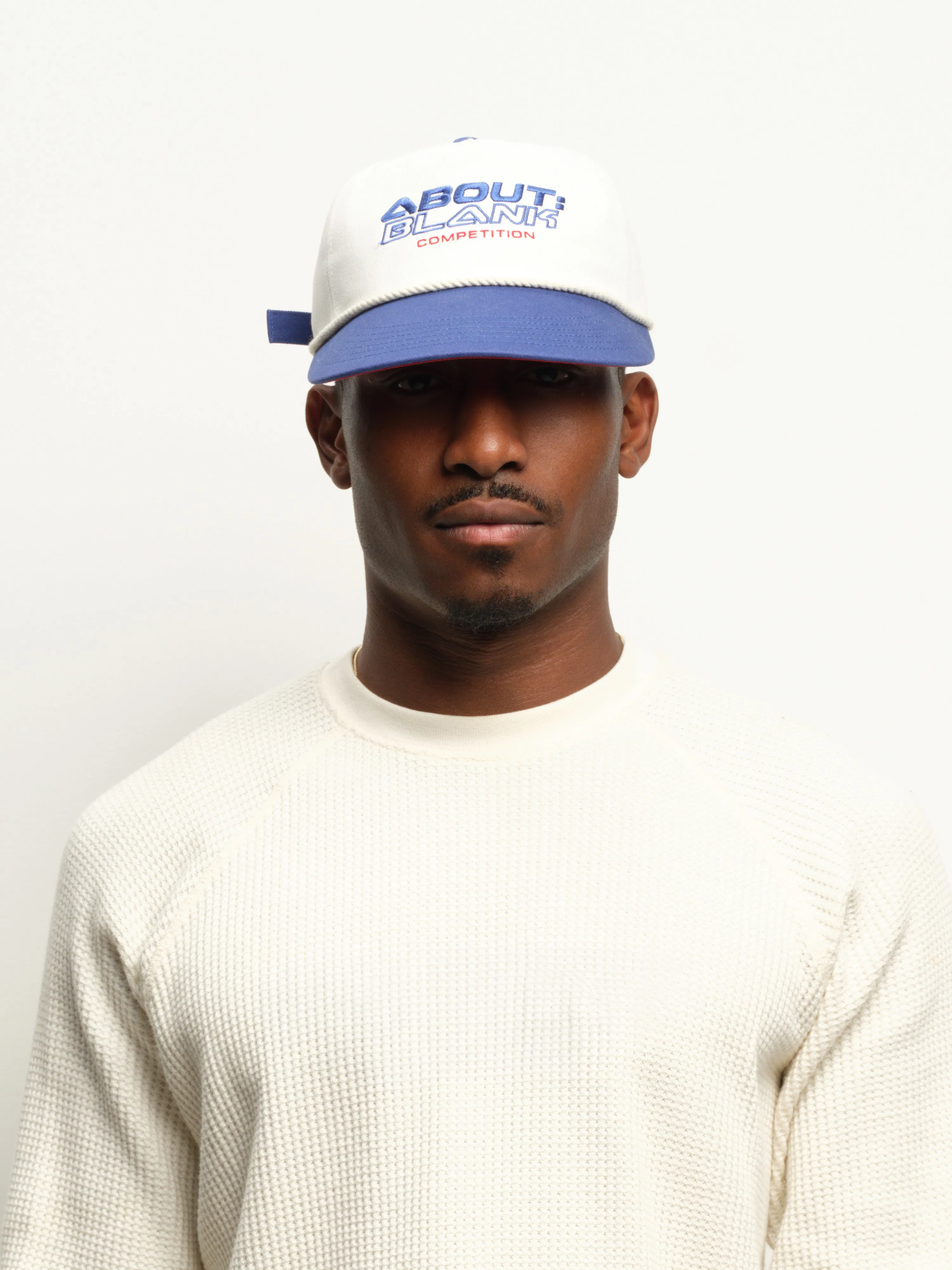 competition cap ecru/navy sold by about:blank product image thumbnail 3