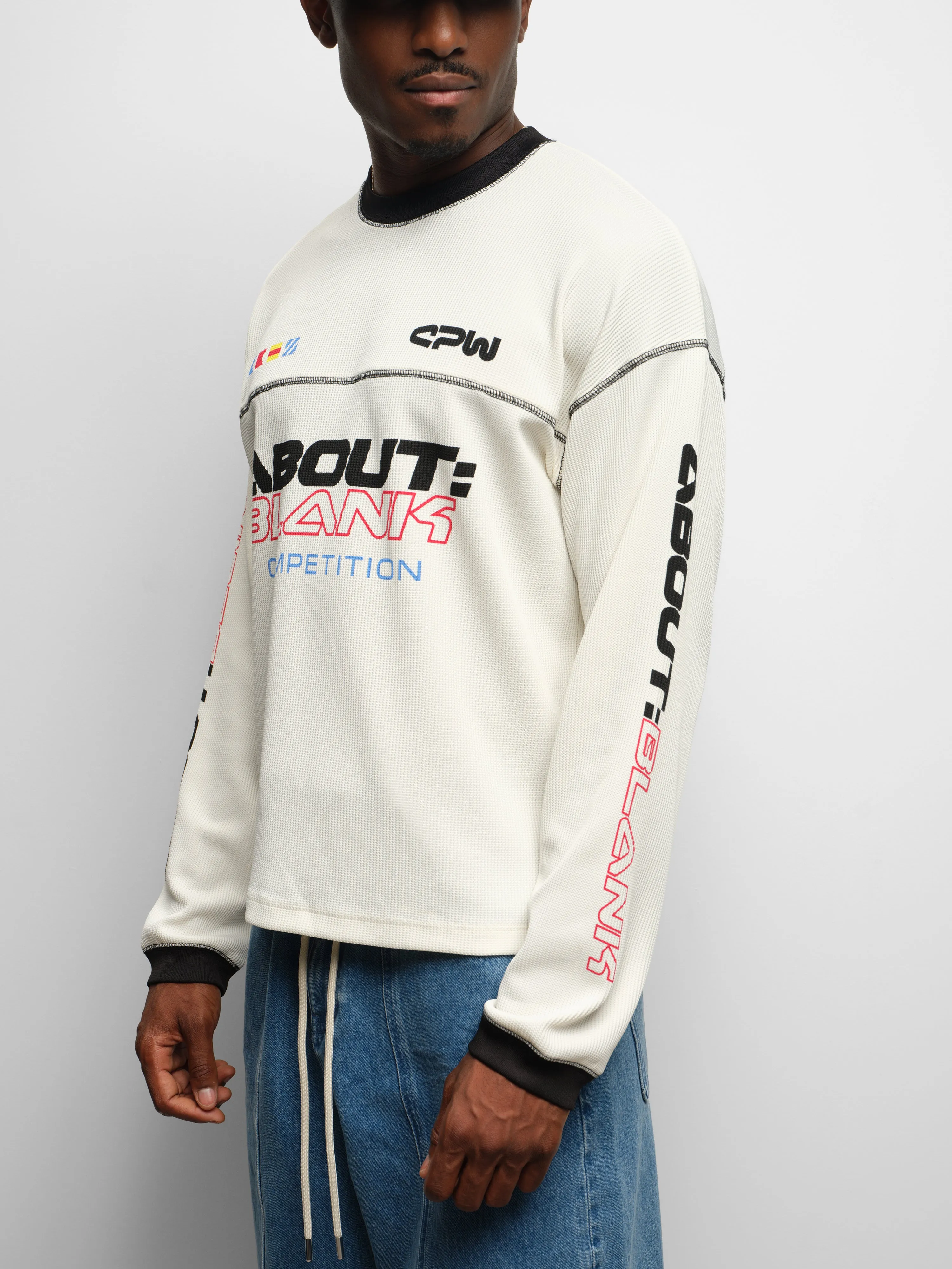 competition long sleeve t-shirt oat sold by about:blank product image thumbnail 5