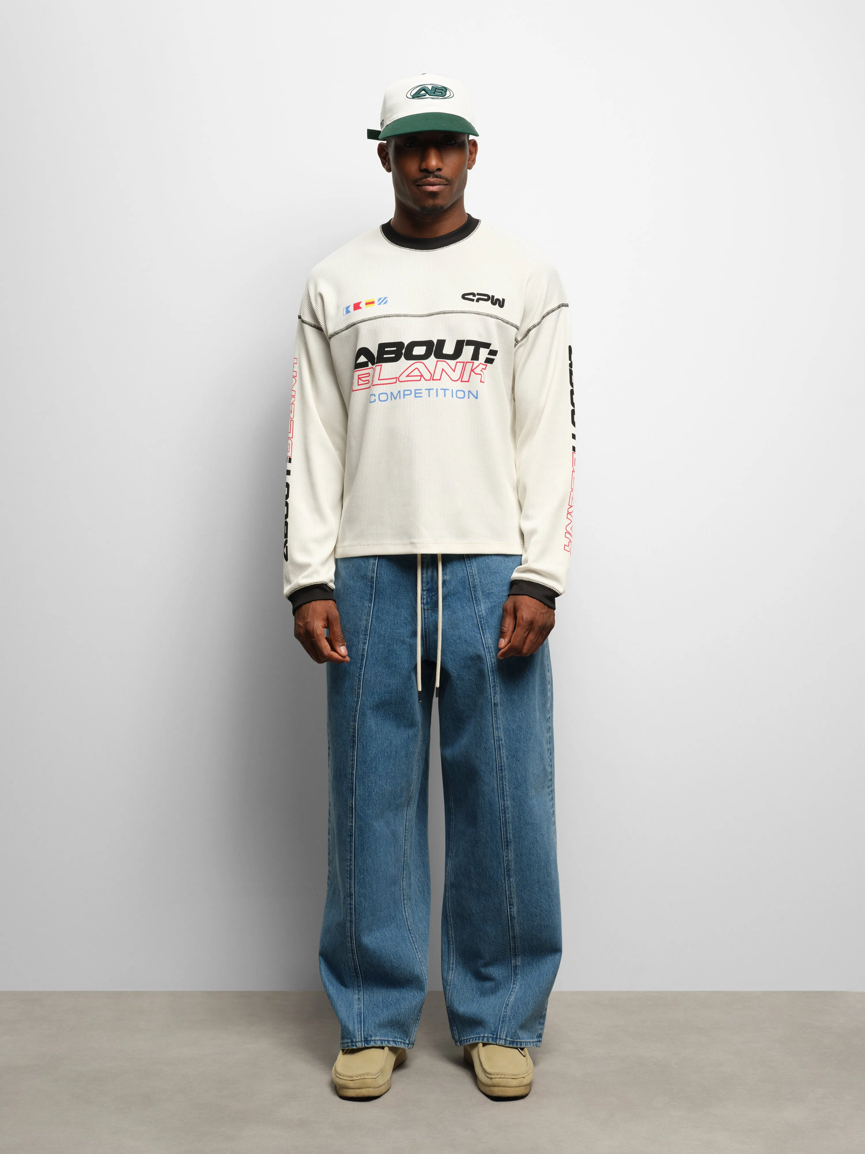 competition long sleeve t-shirt oat sold by about:blank product image thumbnail 2
