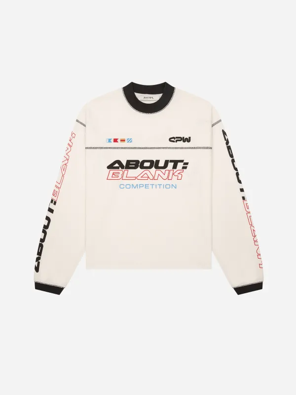 competition long sleeve t-shirt oat made by about:blank