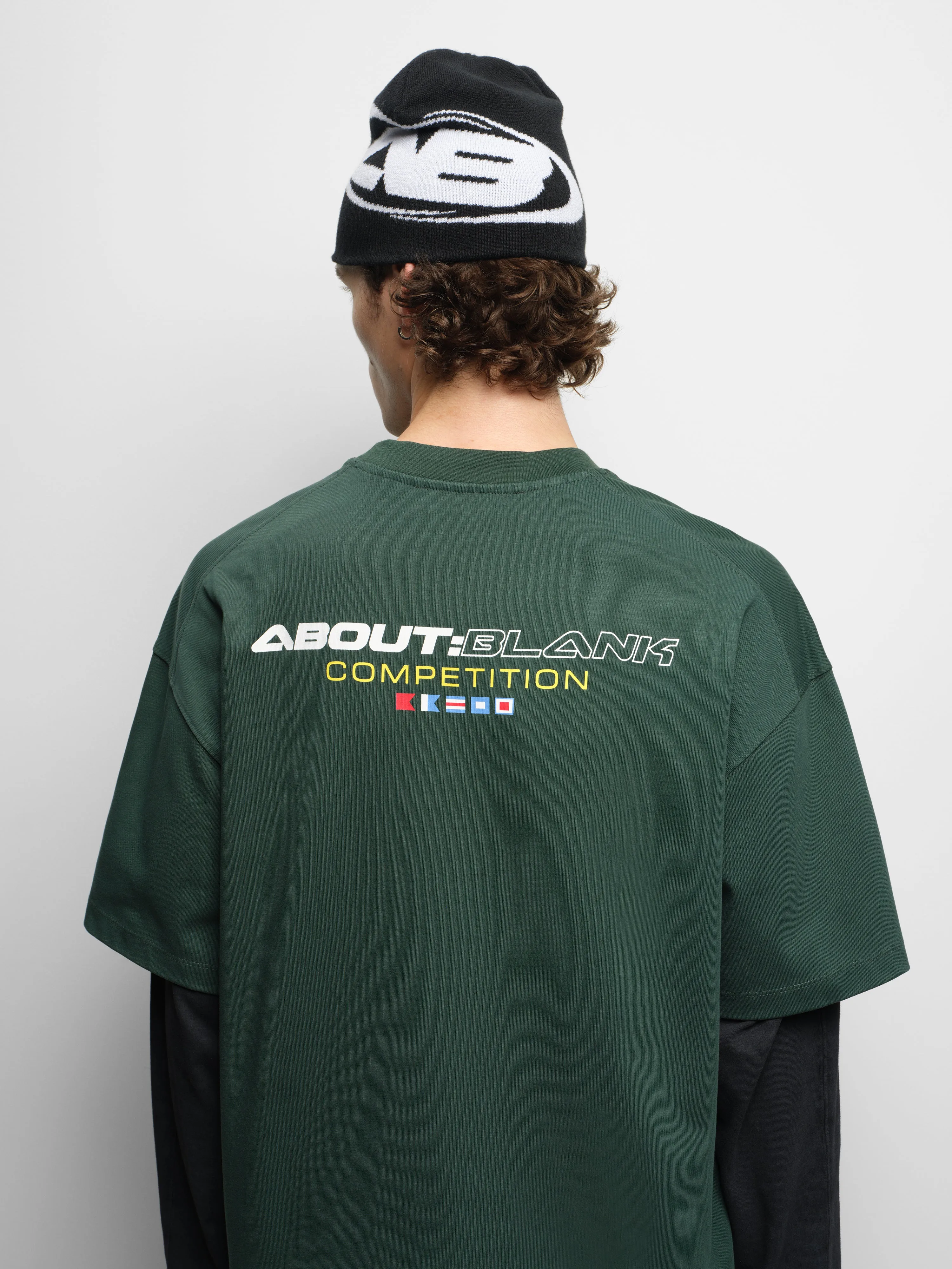 competition t-shirt epsom green sold by about:blank product image thumbnail 5