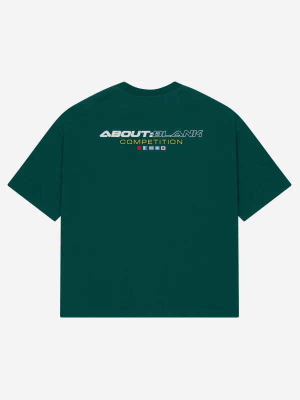 competition t-shirt epsom green made by about:blank