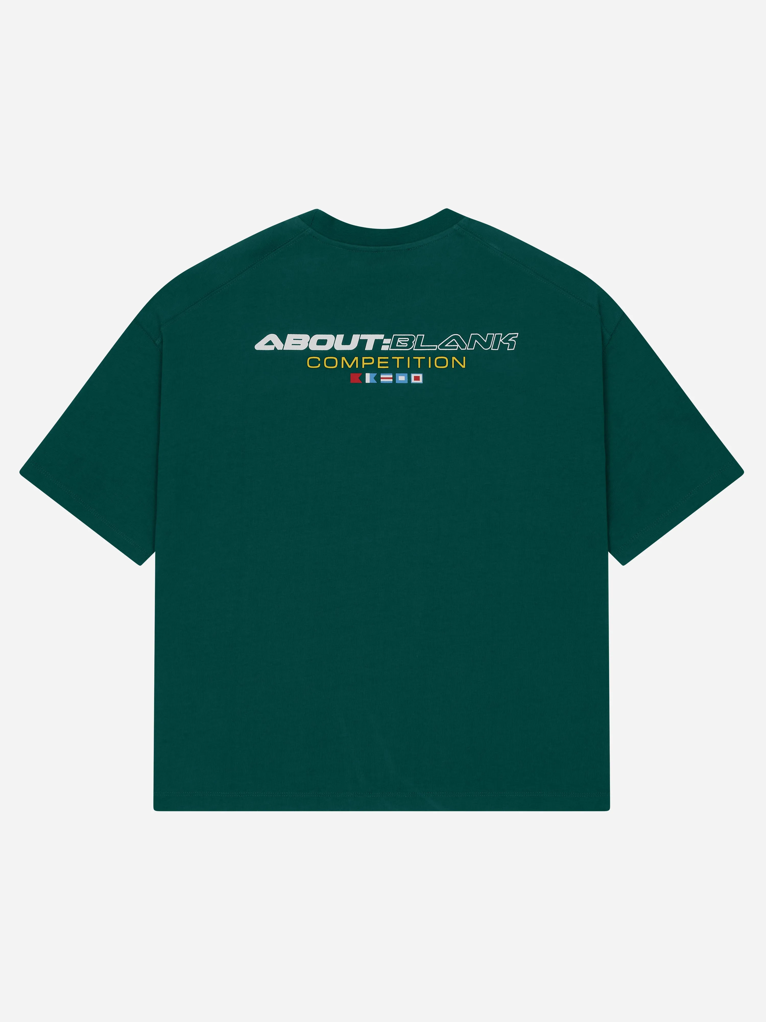 competition t-shirt epsom green sold by about:blank