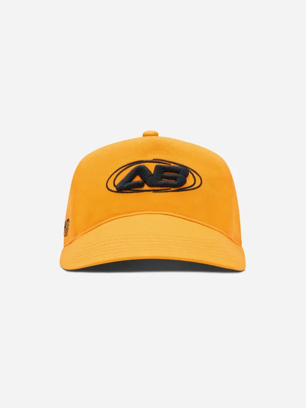 ellipse cap orange/black made by about:blank