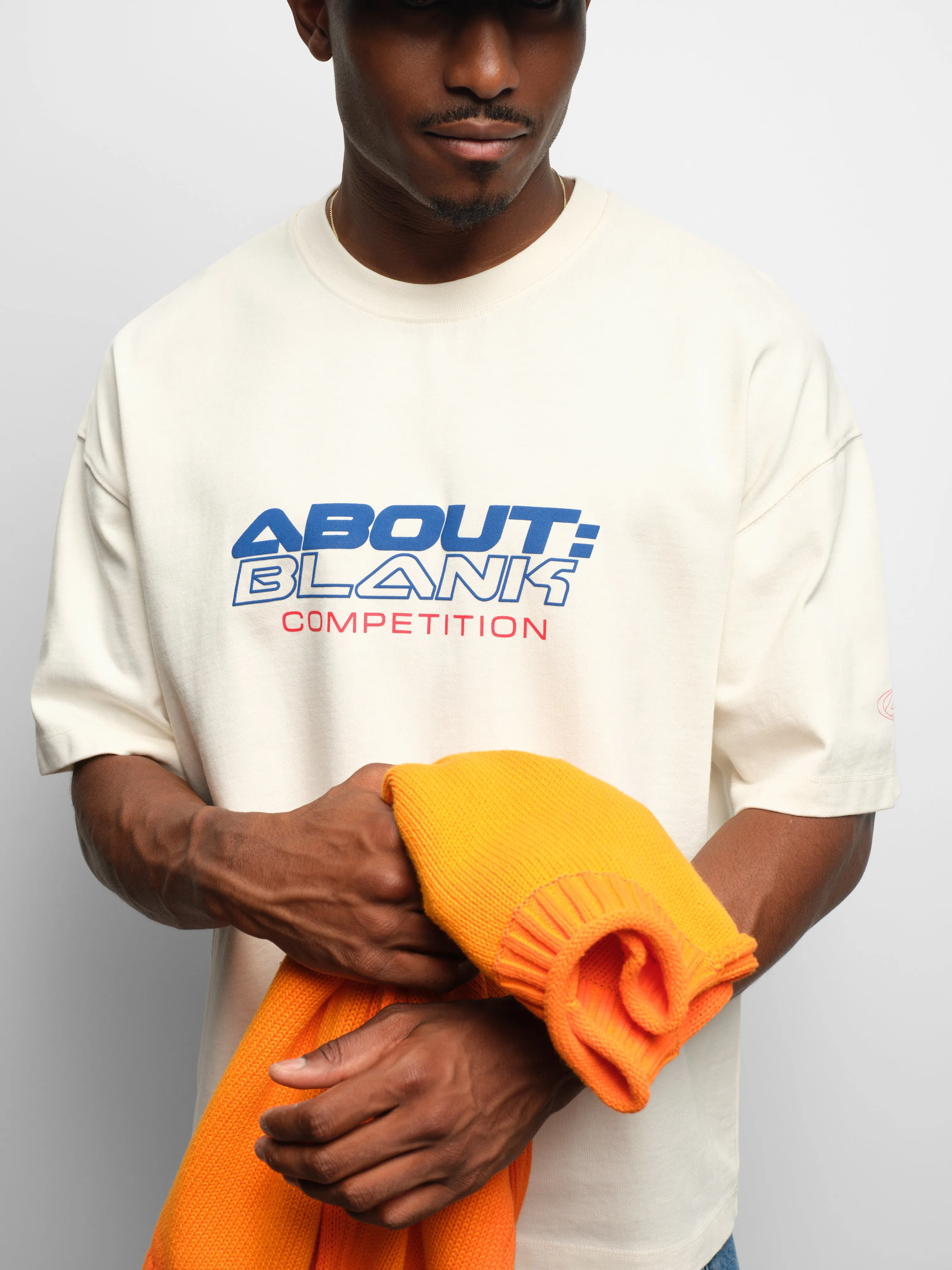 mulligan t-shirt oat/blue/red sold by about:blank product image thumbnail 4