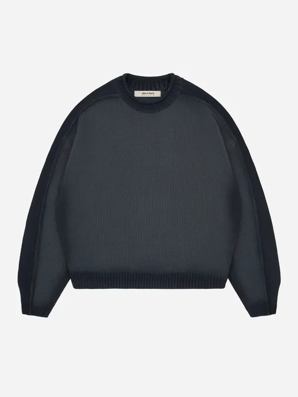 spray dye knit crew turbulence made by about:blank