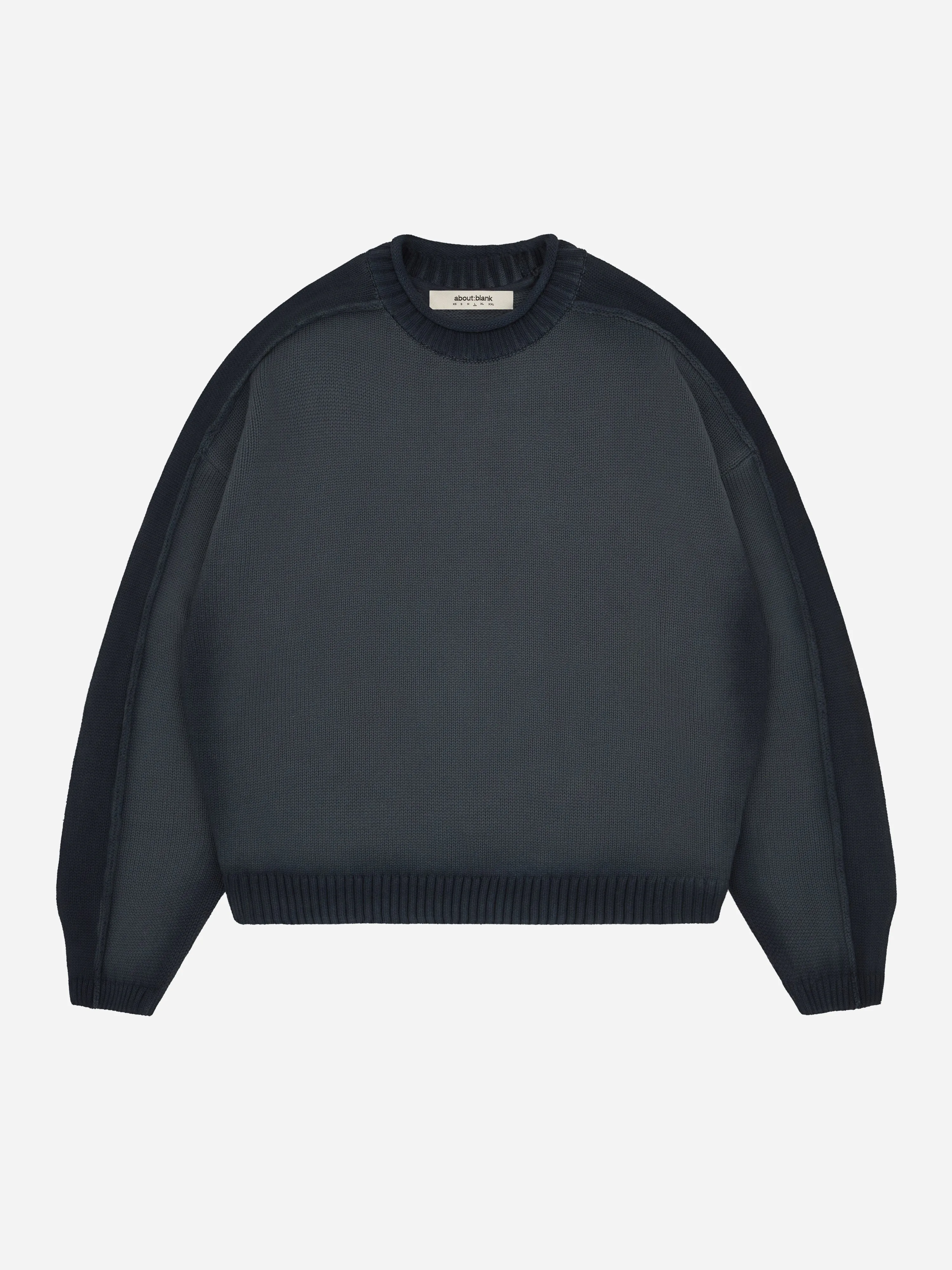 spray dye knit crew turbulence sold by about:blank