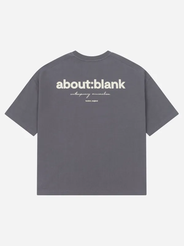 box t-shirt turbulence/ecru made by about:blank