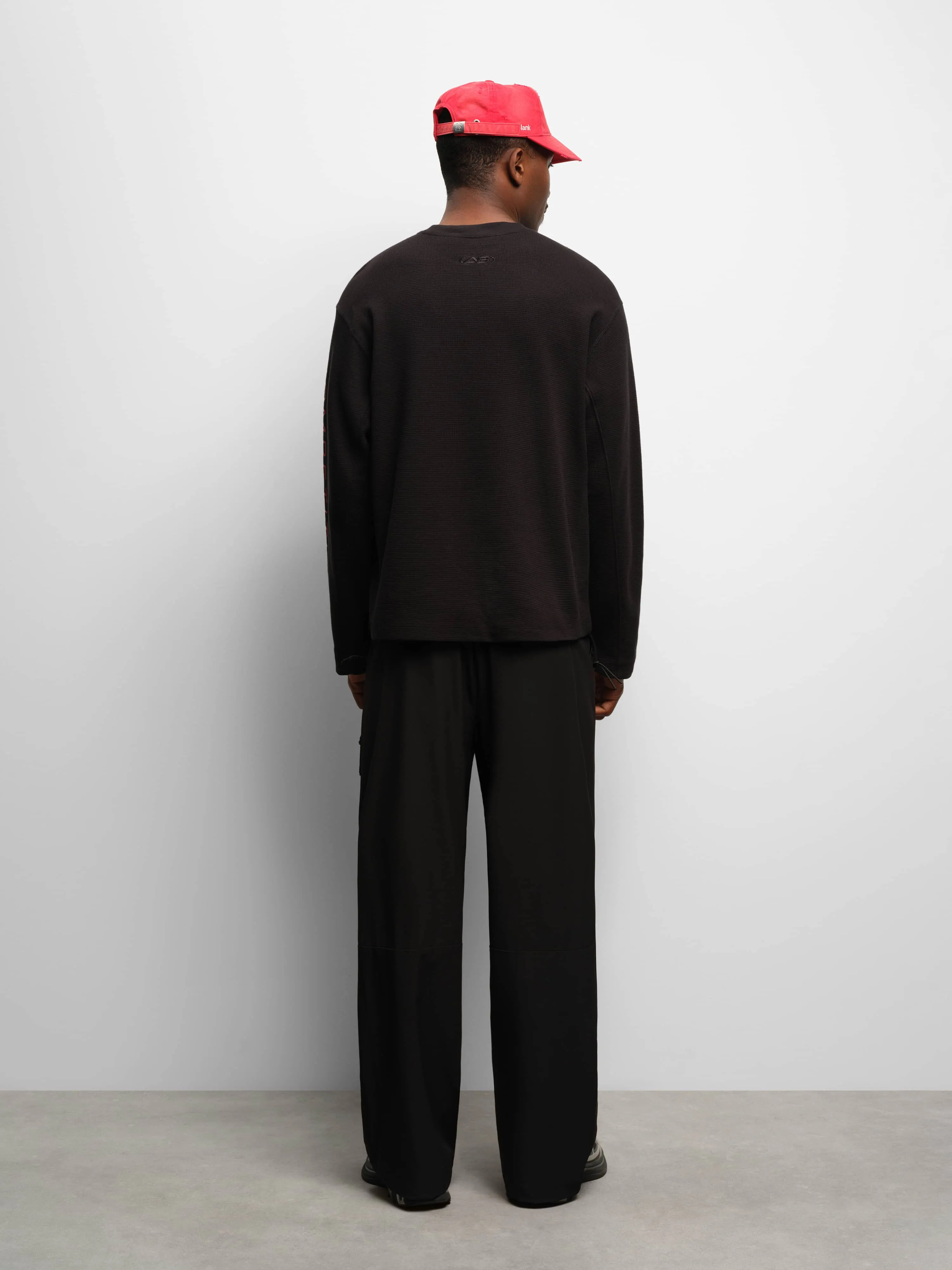 oblique championship long sleeve t-shirt black sold by about:blank product image thumbnail 3