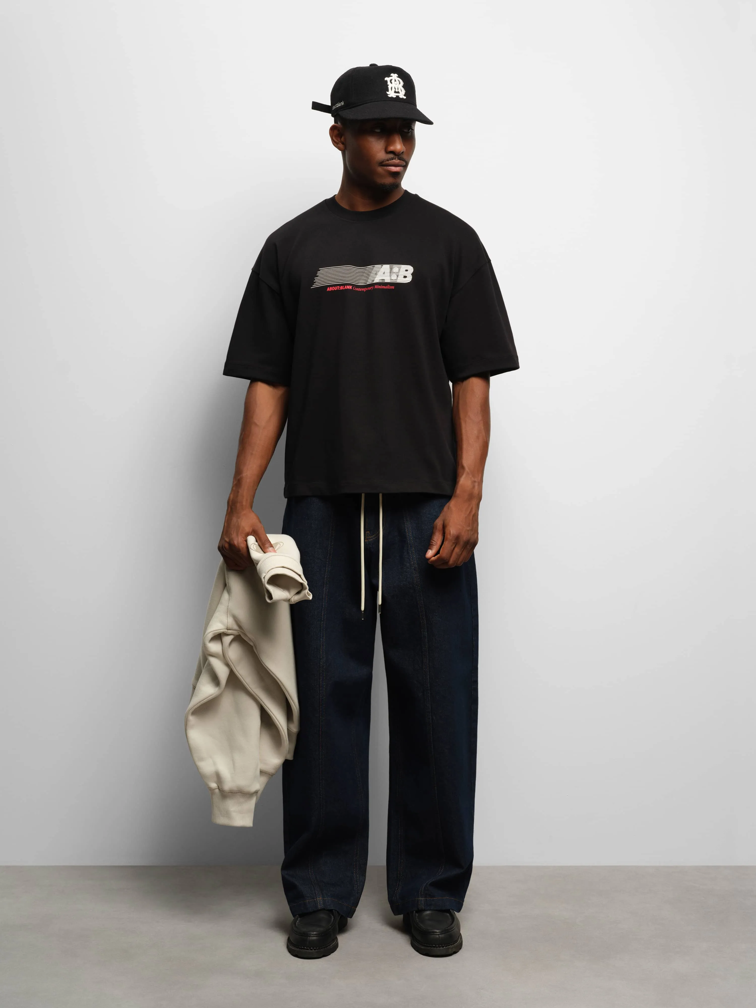 resistance t-shirt black/ecru/red sold by about:blank product image thumbnail 2