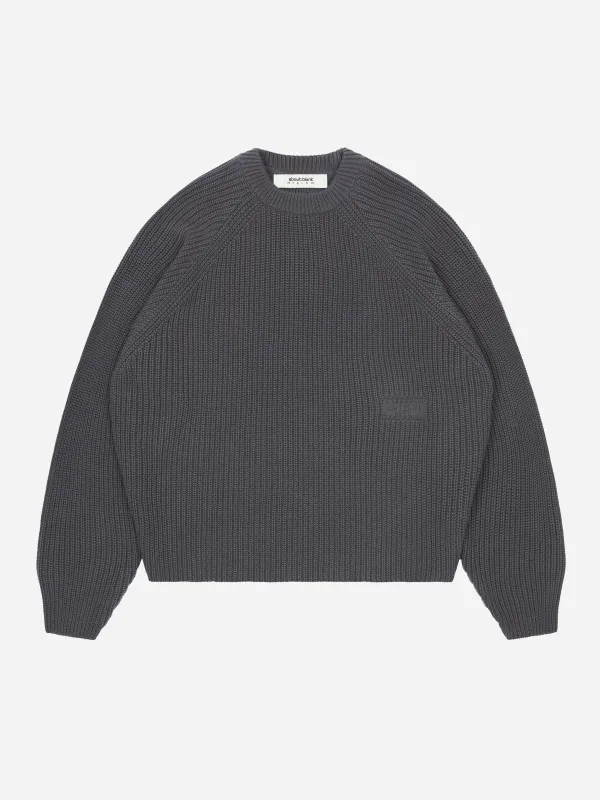 rib knit crew turbulence made by about:blank