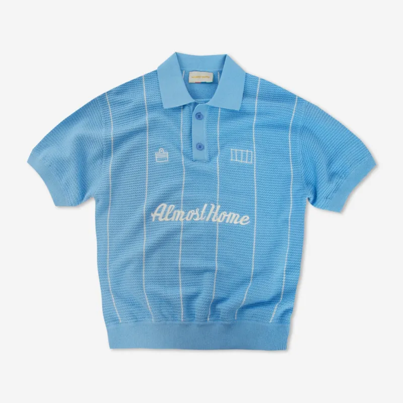 Almost Home x Admiral After Match Polo - Coventry Blue sold by Admiral Sports
