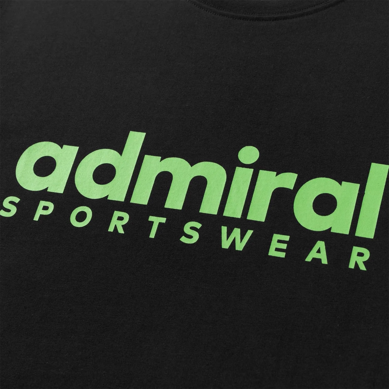 Denzell Admiral Sportswear T-Shirt - Black/Lime sold by Admiral Sports product image thumbnail 4