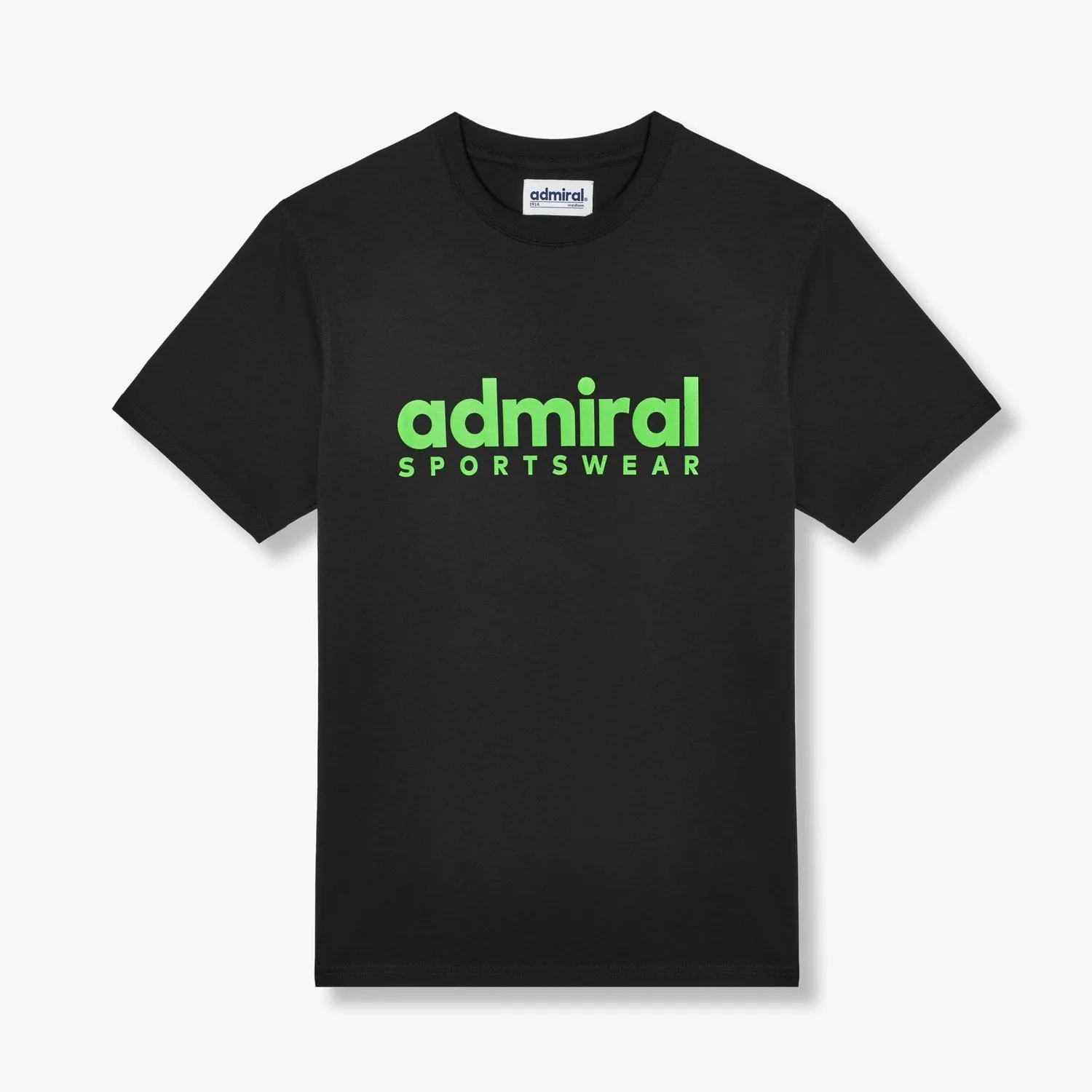 Denzell Admiral Sportswear T-Shirt - Black/Lime sold by Admiral Sports
