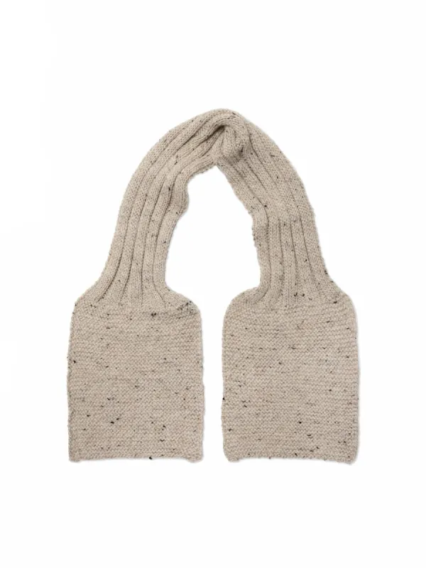 Snibston Scarf - Oatmeal - Made in England sold by Admiral Sports
