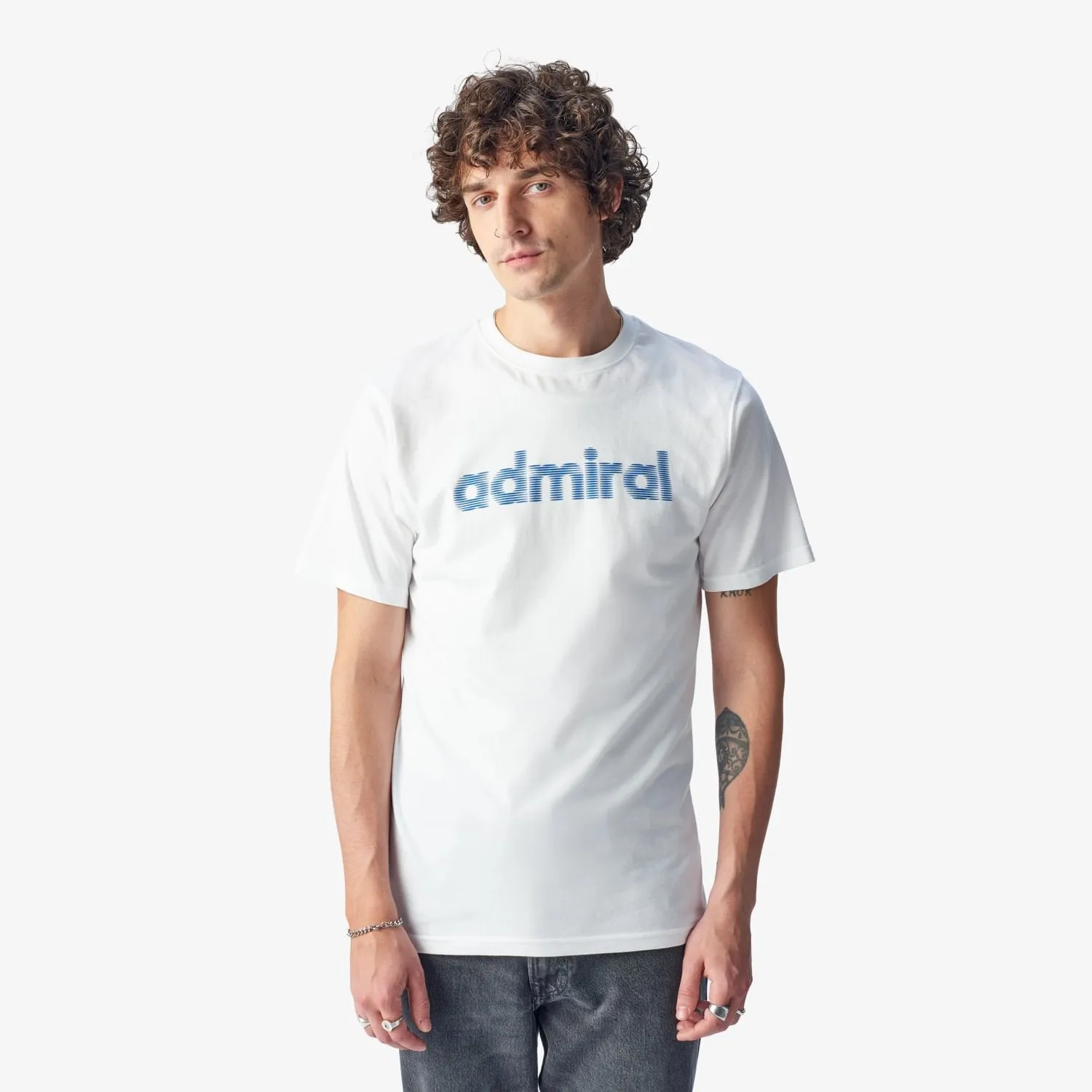 Denzell Speed Graphic T-Shirt - White sold by Admiral Sports product image thumbnail 2