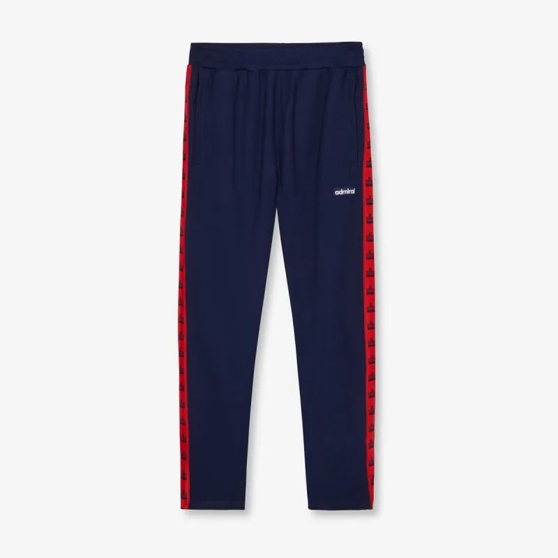 Enville Repeat Tape Track Pants - Navy/Red sold by Admiral Sports
