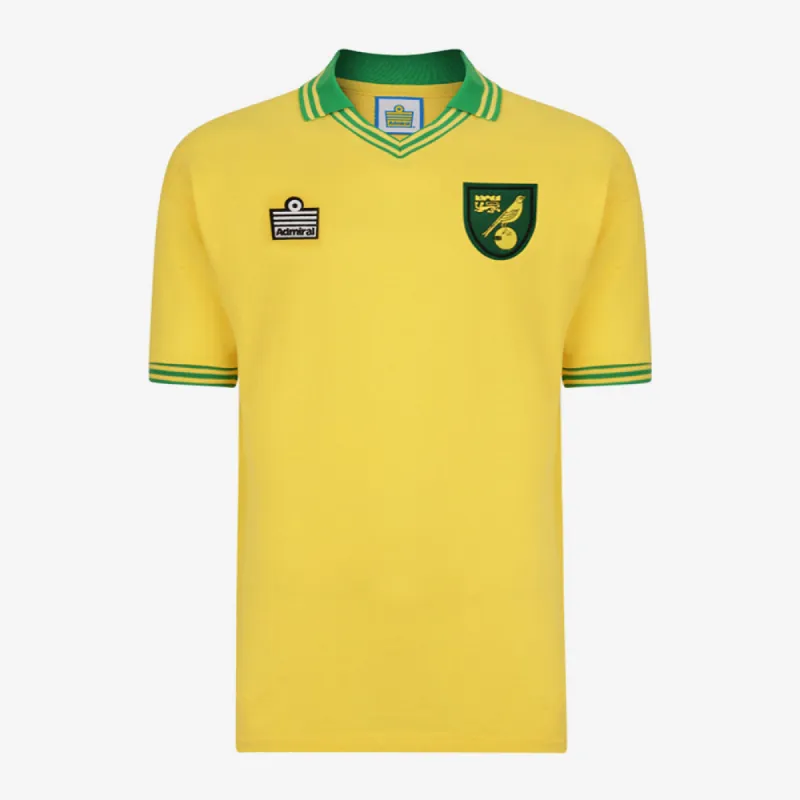 Norwich City 1976-81 Retro Home Shirt sold by Admiral Sports