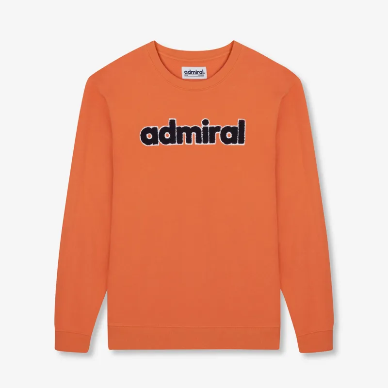 Stamford Chenille Sweatshirt - Orange sold by Admiral Sports