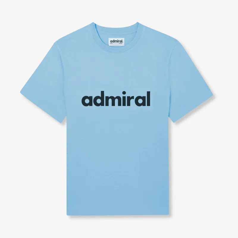 Denzell Logo T-Shirt - Sky Blue sold by Admiral Sports