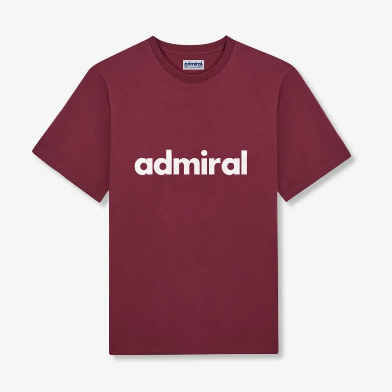 Denzell Logo T-Shirt - Burgundy sold by Admiral Sports