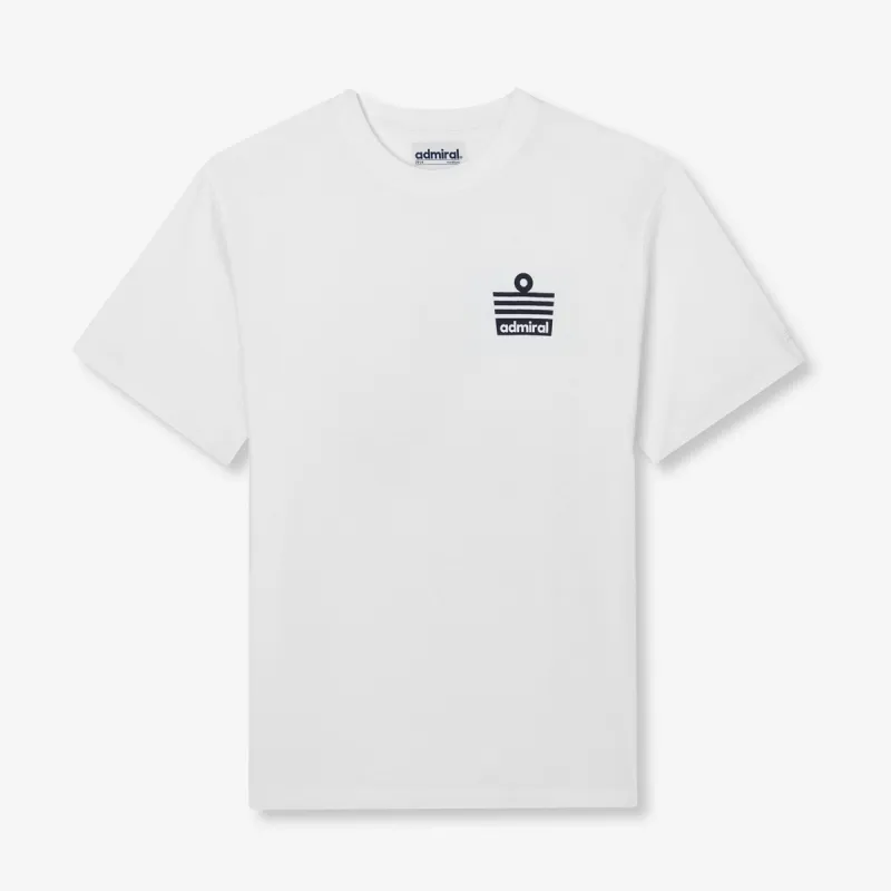 Denzell Ensign T-Shirt - White sold by Admiral Sports