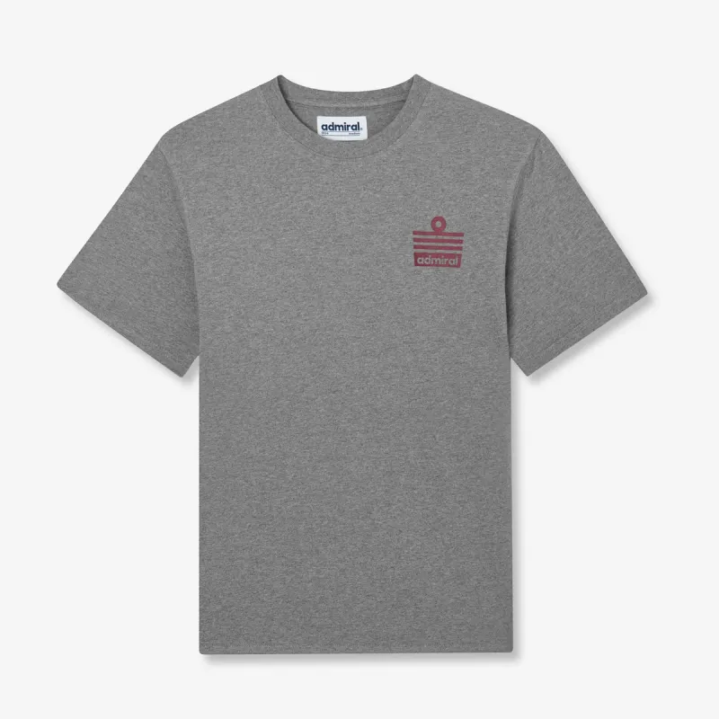 Denzell Ensign T-Shirt - Grey Marl sold by Admiral Sports