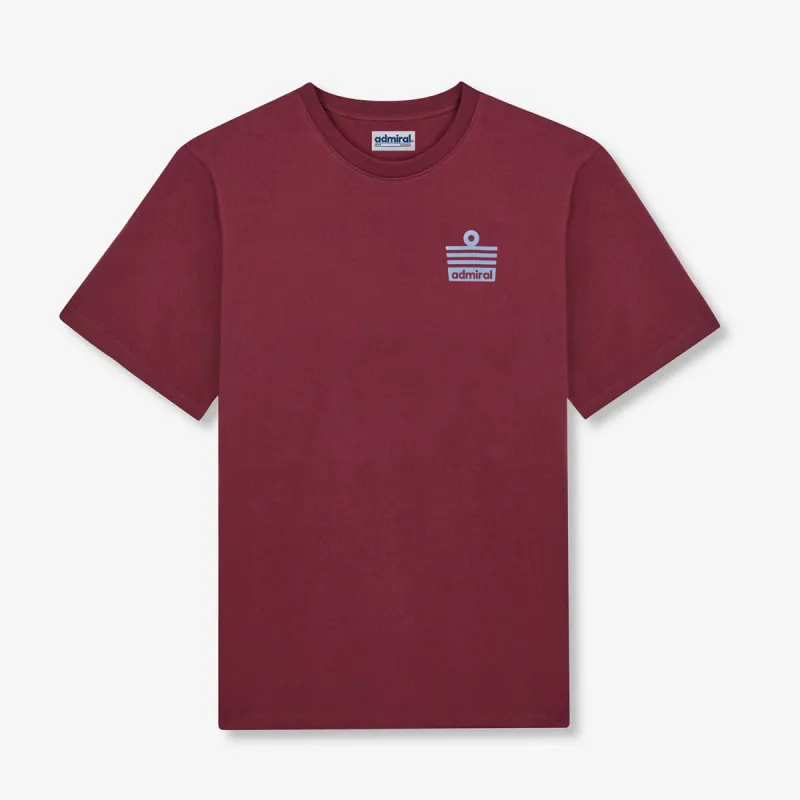 Denzell Ensign T-Shirt - Burgundy sold by Admiral Sports