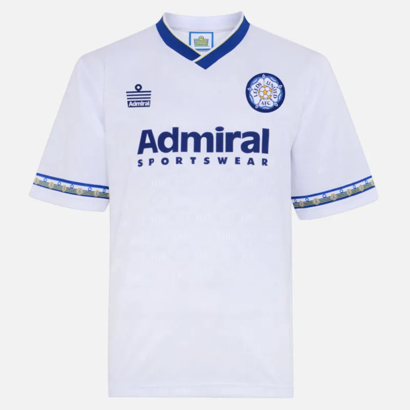 Leeds United 1992-93 Retro Home Shirt sold by Admiral Sports