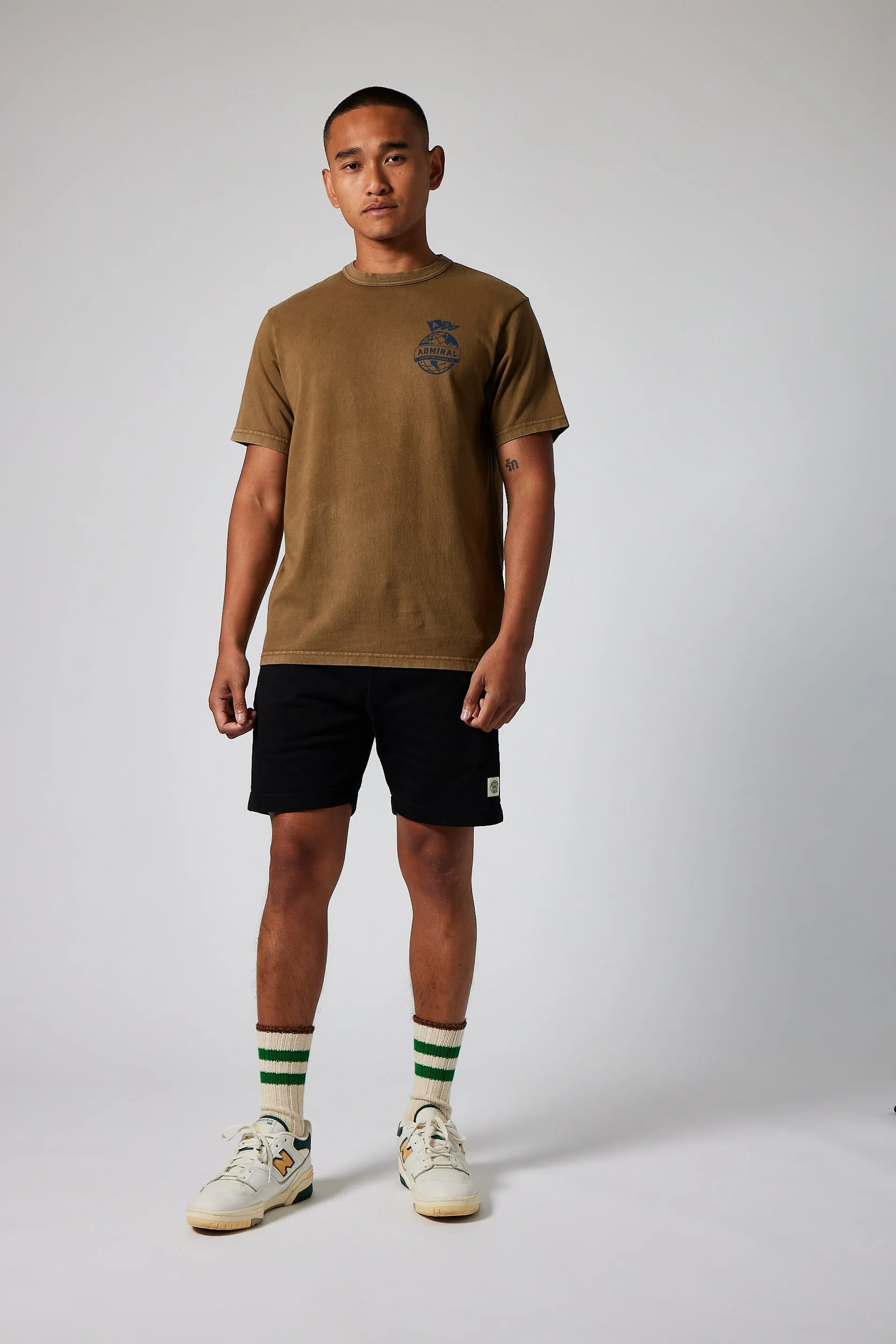 Admiral Globe Logo T-Shirt - Manacus Green sold by Admiral Sports product image thumbnail 4