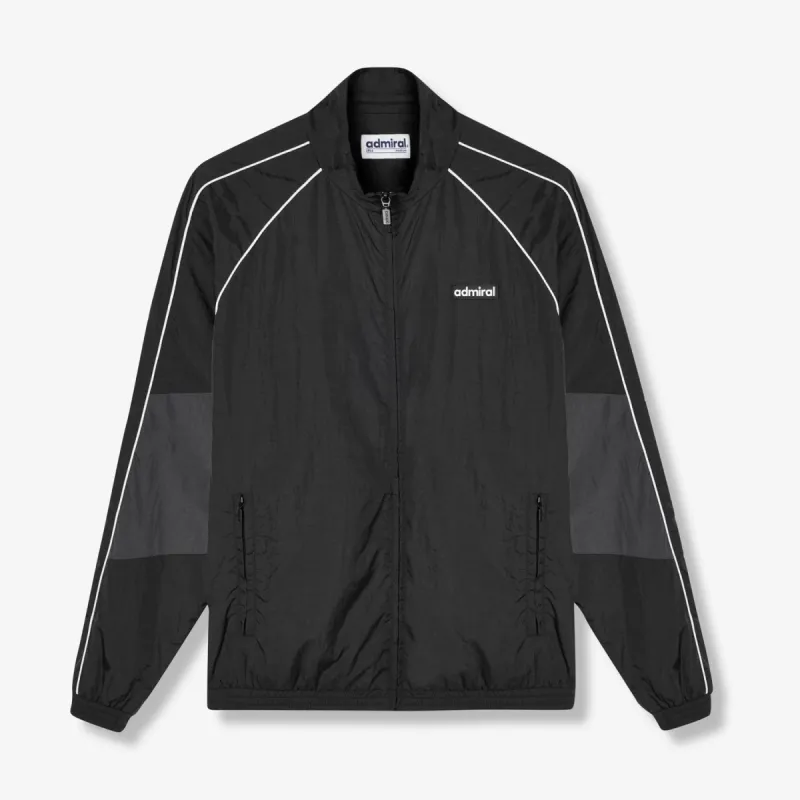 Rushford Woven Track Jacket - Black sold by Admiral Sports