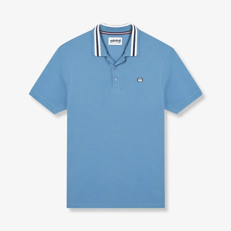 Bowles Polo Shirt - Sky Blue sold by Admiral Sports