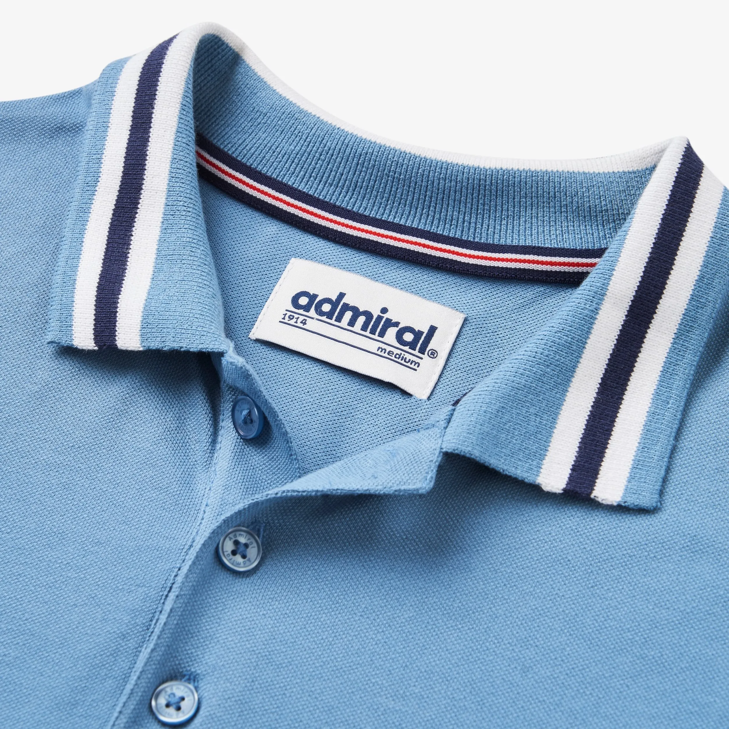 Bowles Polo Shirt - Sky Blue sold by Admiral Sports product image thumbnail 4