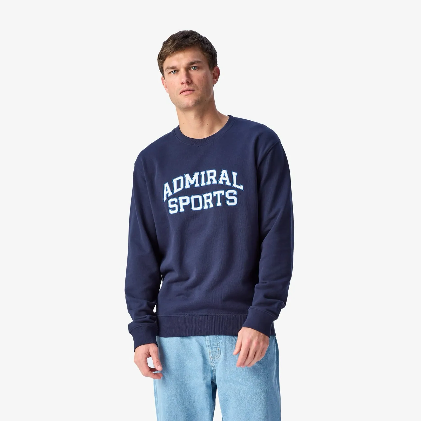 Admiral Sports Varsity Sweatshirt - Navy sold by Admiral Sports product image thumbnail 2