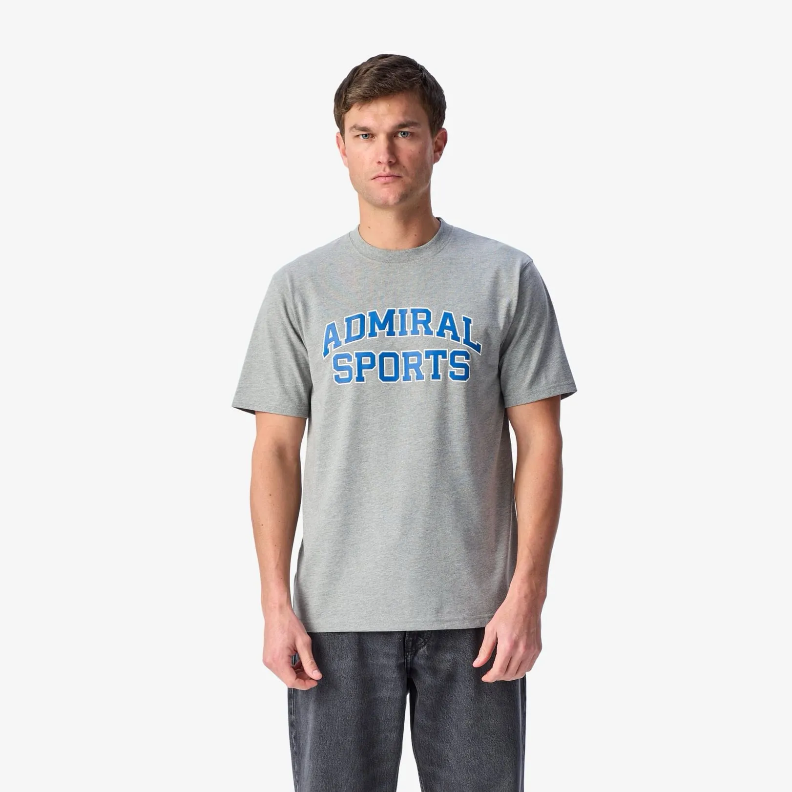 Admiral Sports Varsity T-Shirt - Grey Marl sold by Admiral Sports product image thumbnail 2