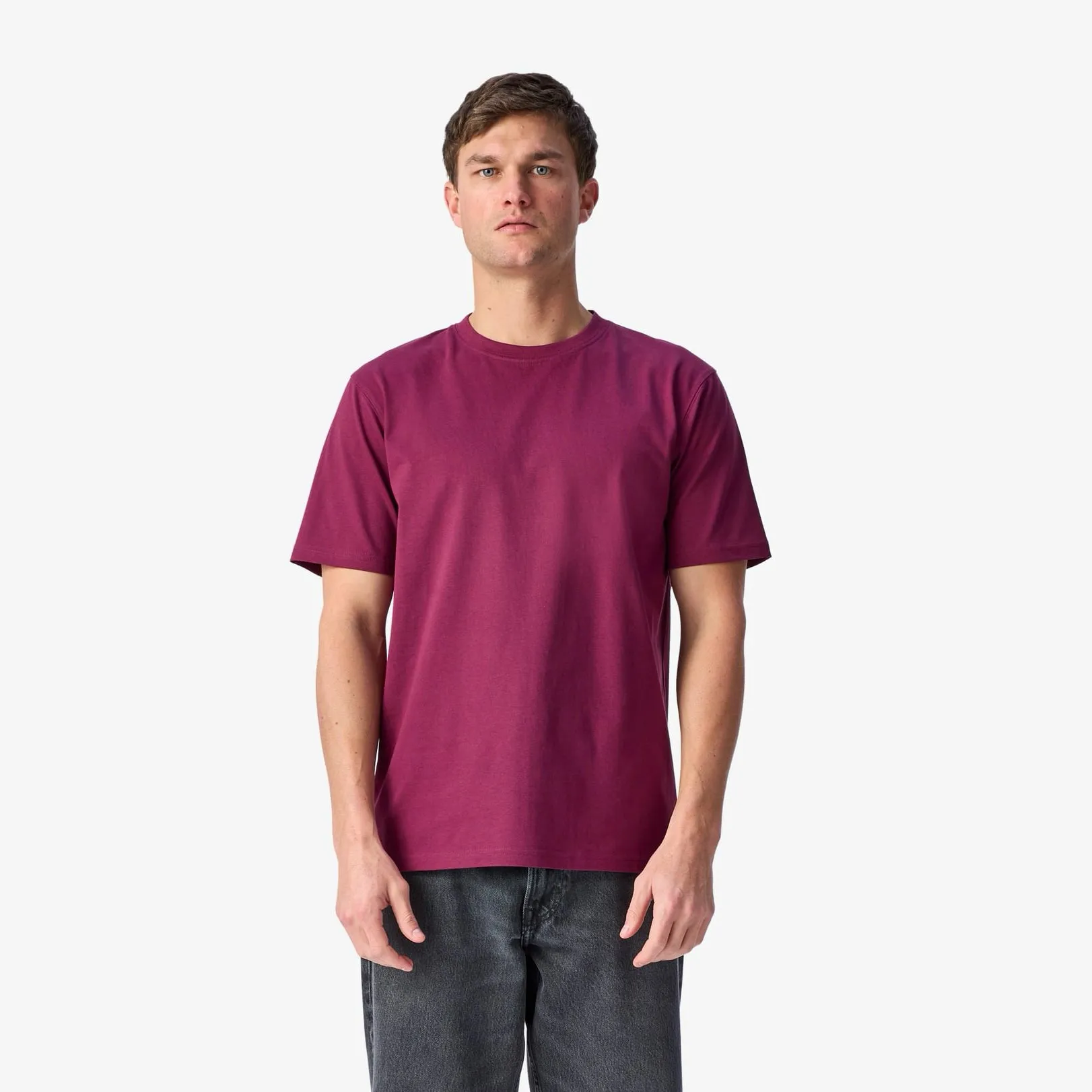 Admiral Core T-Shirt - Burgundy sold by Admiral Sports product image thumbnail 2