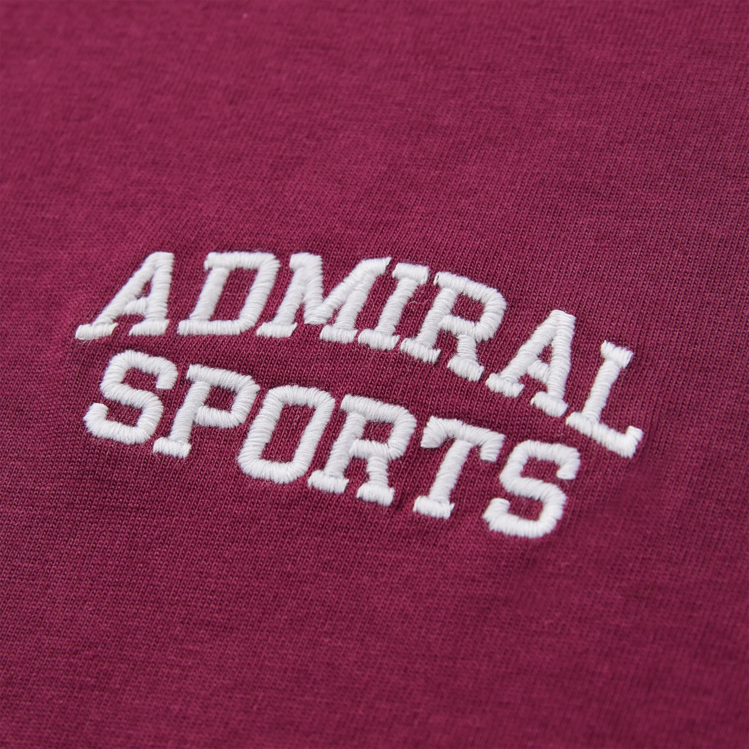 Chivers Rib Insert T-Shirt - Burgundy sold by Admiral Sports product image thumbnail 3