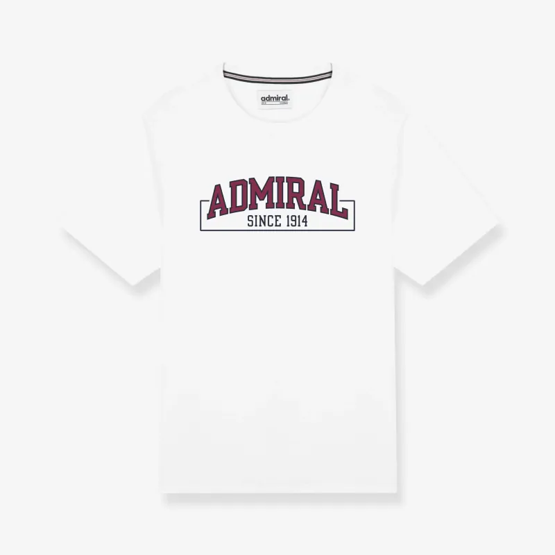 Admiral 1914 T-Shirt - White sold by Admiral Sports