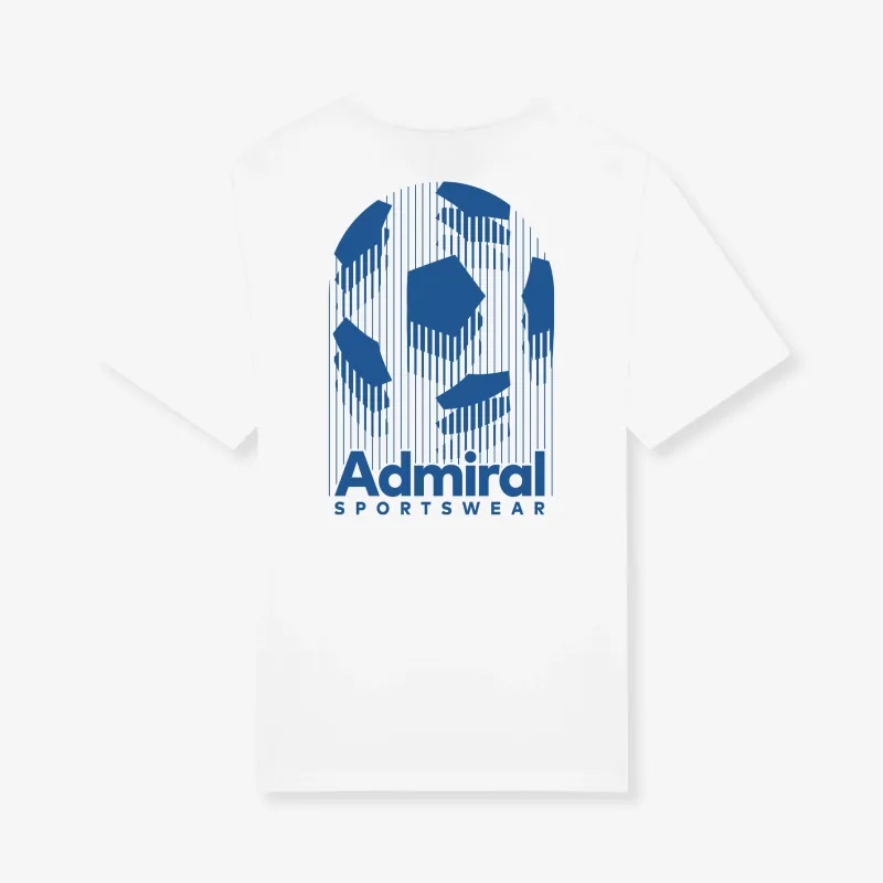 Admiral Ball Graphic T-Shirt - White sold by Admiral Sports