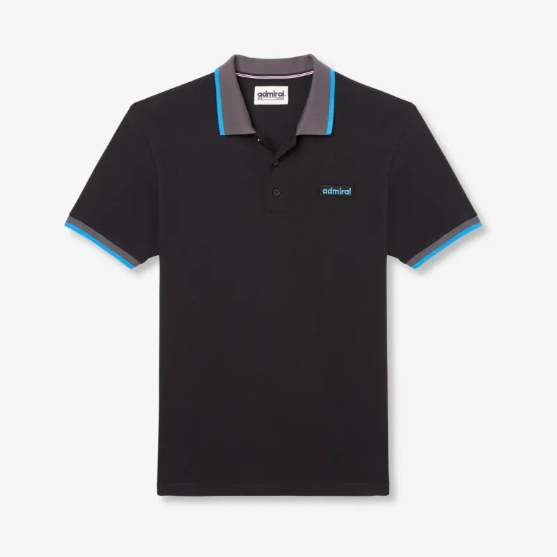 Wilkins Polo Shirt - Black sold by Admiral Sports