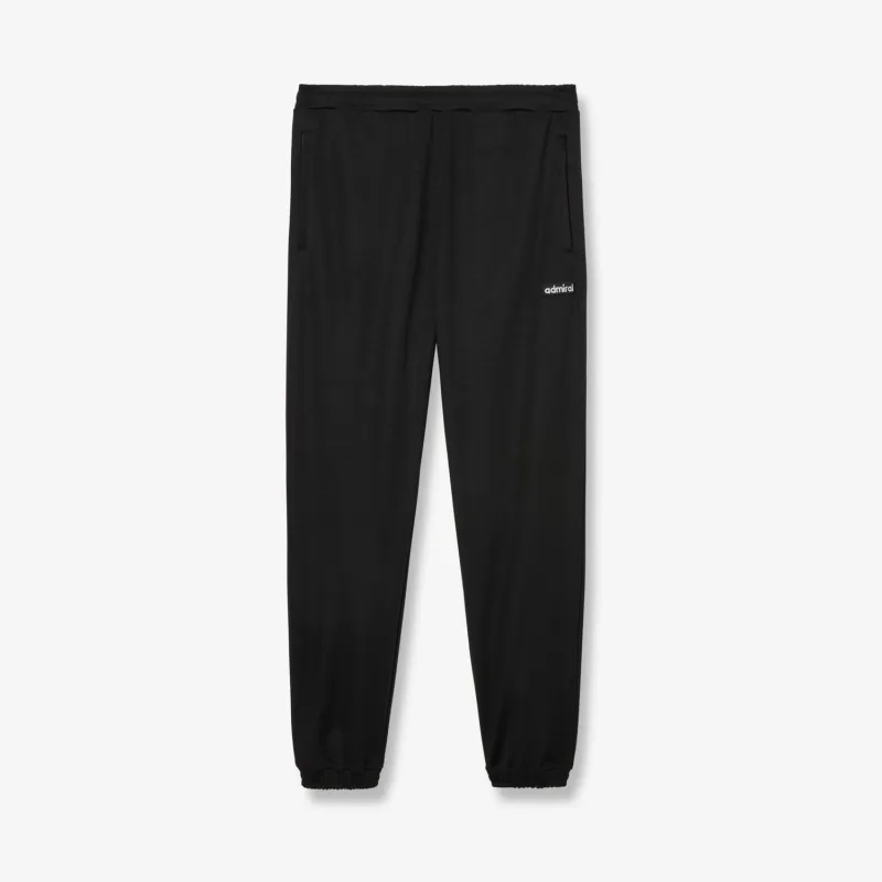 Foster Pique Track Pant - Black sold by Admiral Sports