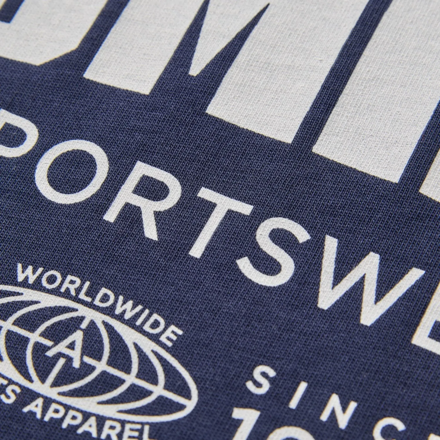 Admiral Globe T-Shirt - Navy sold by Admiral Sports product image thumbnail 4