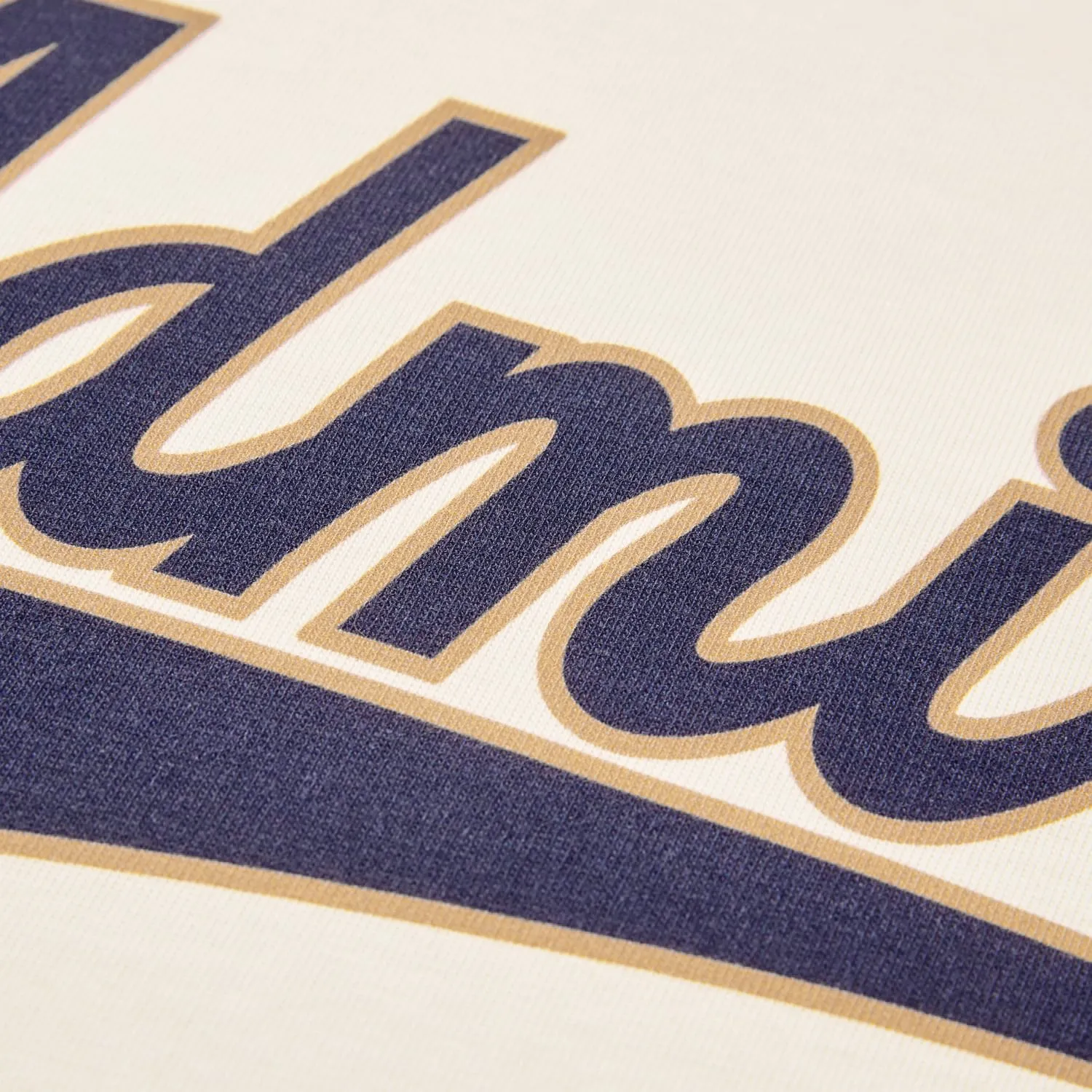 Admiral Script T-Shirt - Off-White sold by Admiral Sports product image thumbnail 4