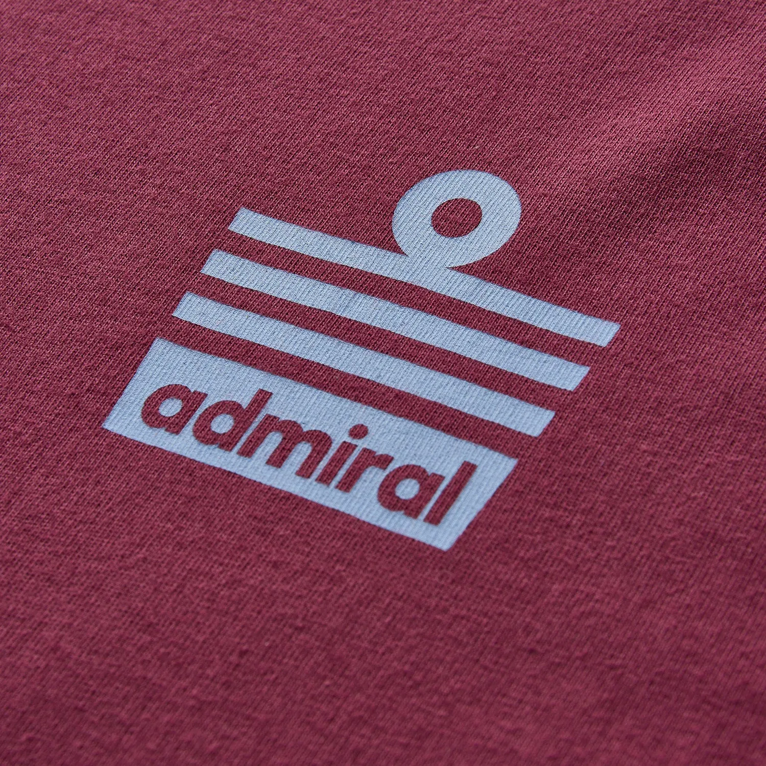 Admiral Ensign T-Shirt - Burgundy/Sky sold by Admiral Sports product image thumbnail 3