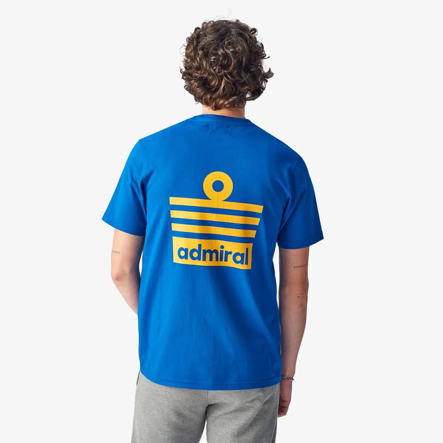 Admiral Ensign T-Shirt - Royal/Yellow sold by Admiral Sports product image thumbnail 4