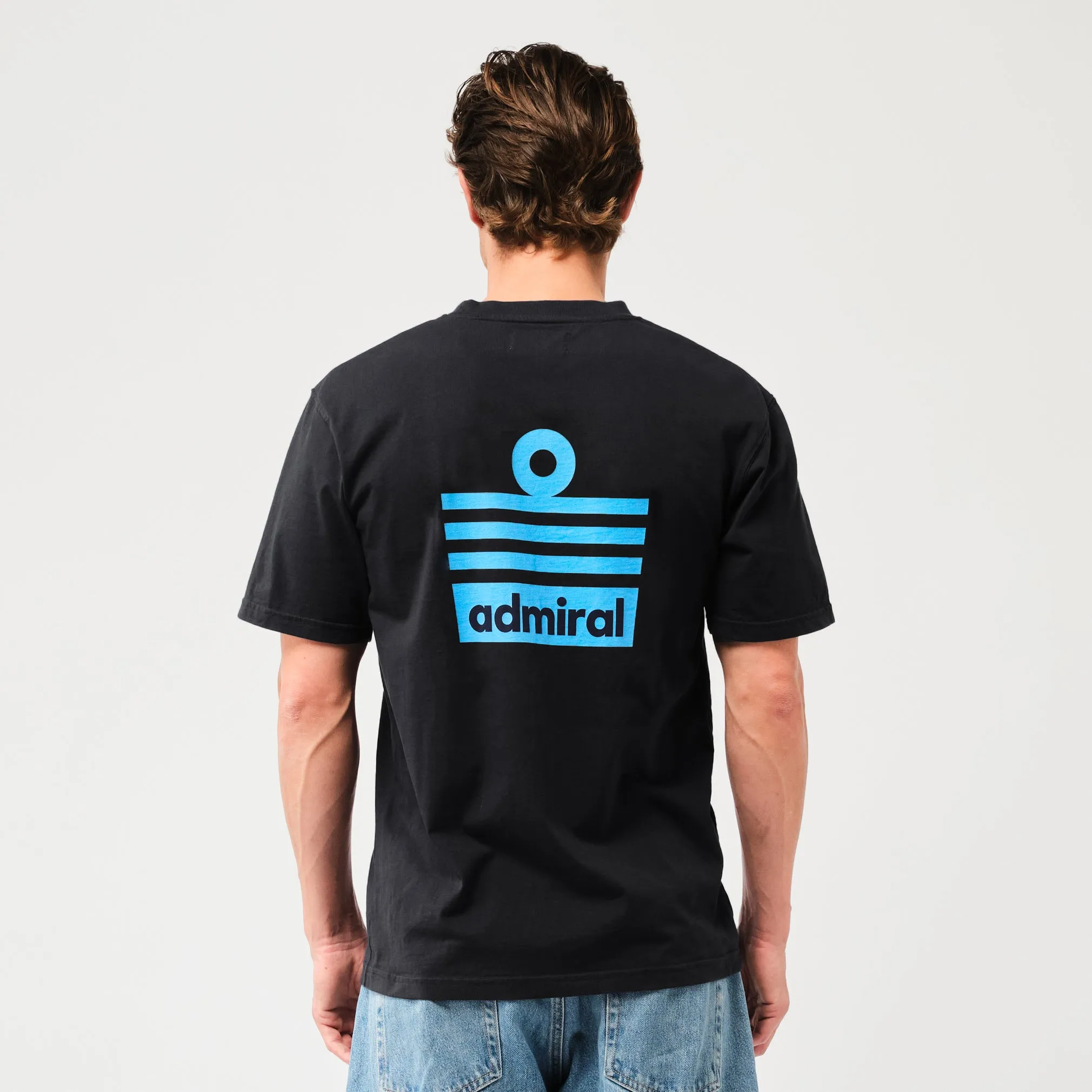Admiral Ensign T-Shirt - Black/Blue sold by Admiral Sports product image thumbnail 4