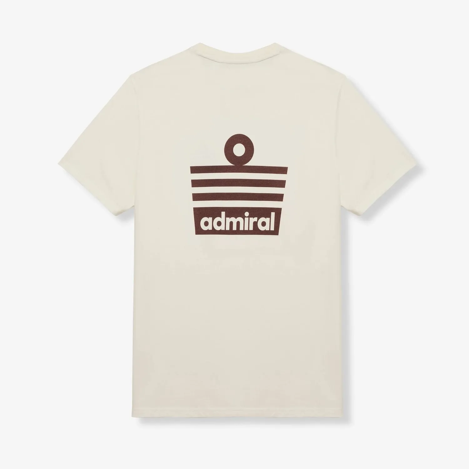 Admiral Ensign T-Shirt - Off-White/Brown sold by Admiral Sports product image thumbnail 4